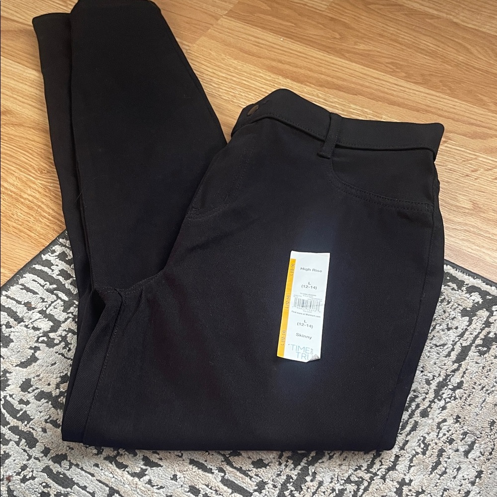 Black Slim Fit Pants